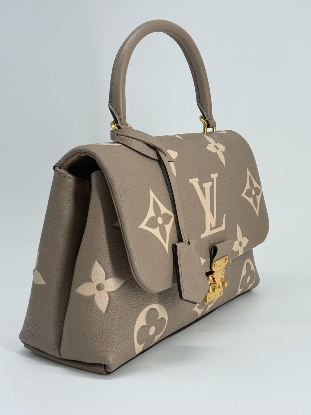 Louis Vuitton Madeleine Handbag Monogram Empreinte Giant MM Top Handle Bag — view 3