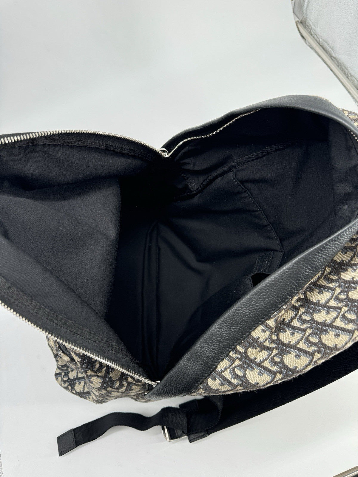 Christian Dior Rider Backpack Oblique Canvas Medium — view 7