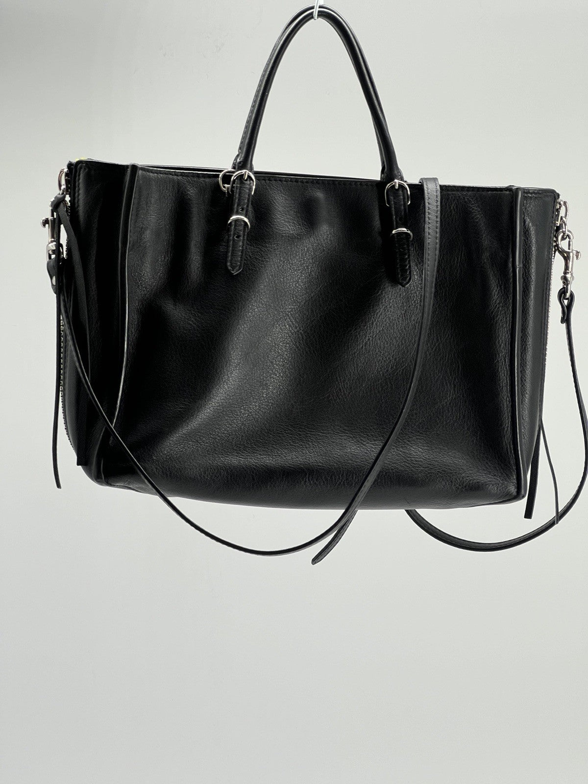 Balenciaga Papier A4 Zip Around Black Leather Bag — view 2