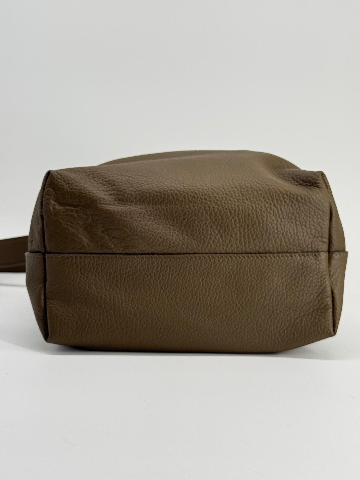 The Row Isa Leather Shoulder  Bag — view 4