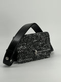 Alexander McQueen Small Skull Raffia Shoulder Bag — view 1